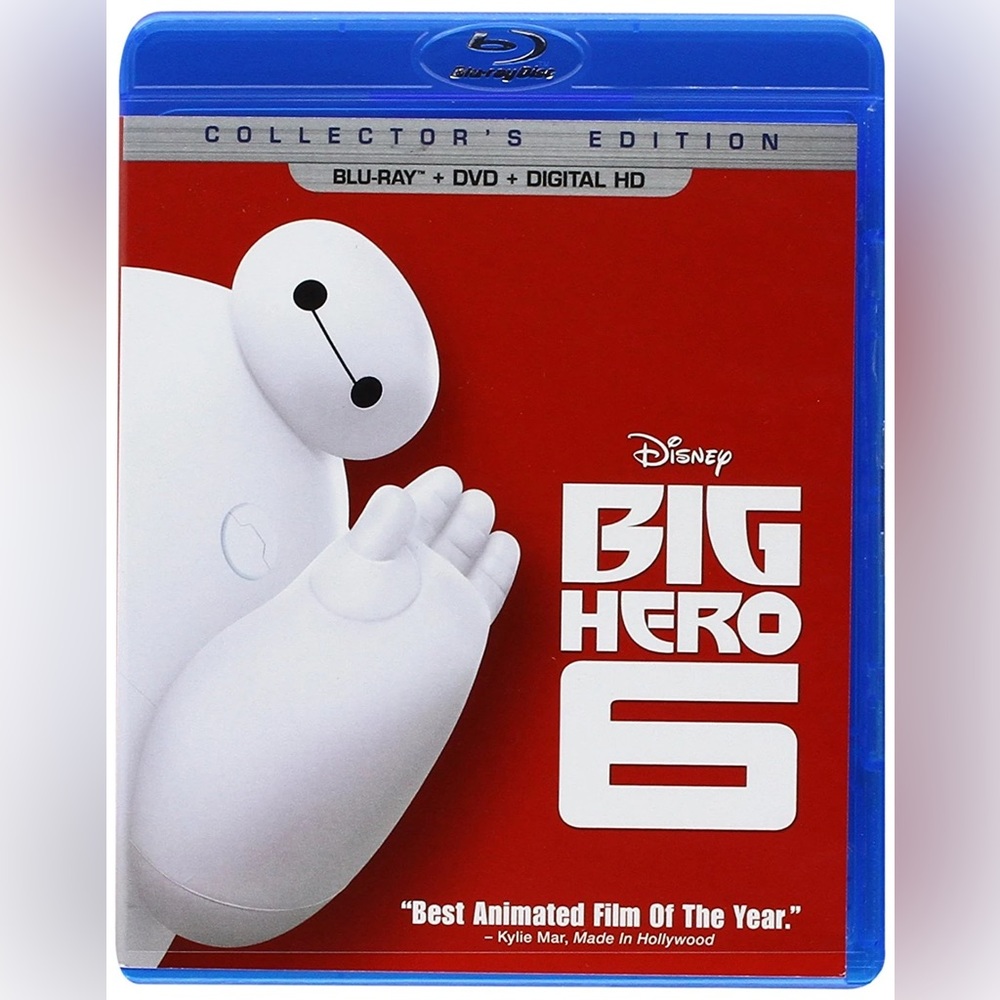 Big Hero 6 (Blu-ray, 2014)
